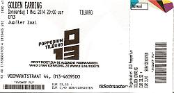 Golden Earring show ticket Tilburg - 013